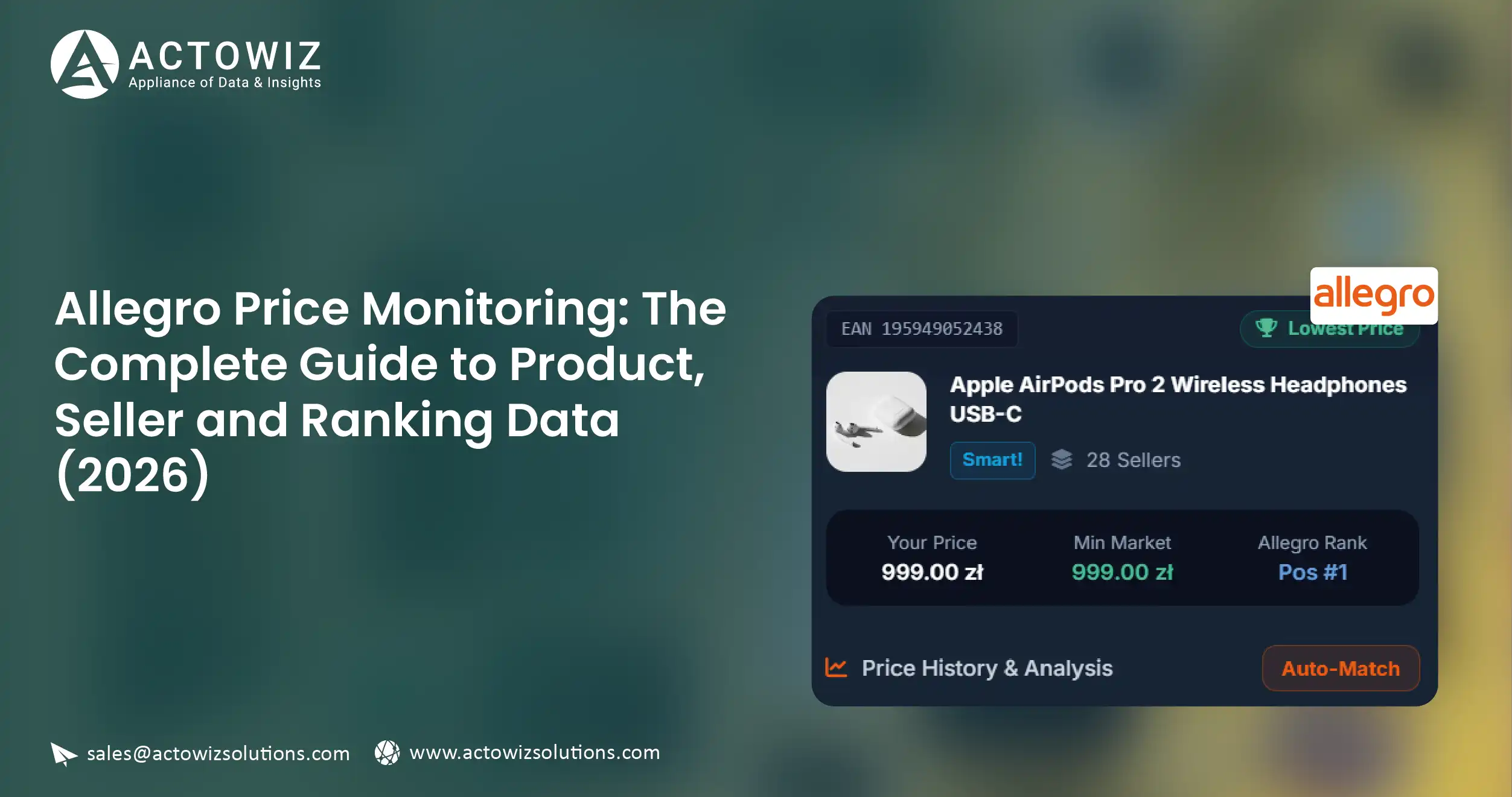 Allegro price monitoring guide 2026 – product, price and ranking data across Poland and CEE